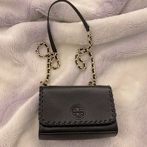 Tory Burch mini chain leather bag